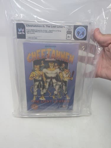 Cheetah Men II Lost Levels WATA 9.4 A+ 2012 Greg Pabich Signed
