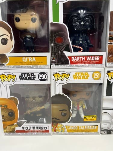 Funko Pop Star Wars Lot of 12 Boxed Figures Darth Vader Kylo Ren Exclusives — photo 3