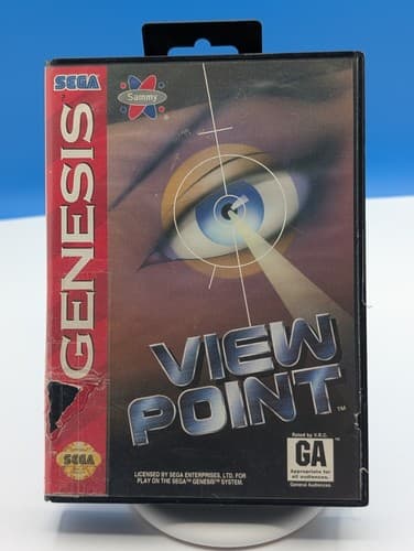 Viewpoint (Sega Genesis, 1994) Complete In Box CIB