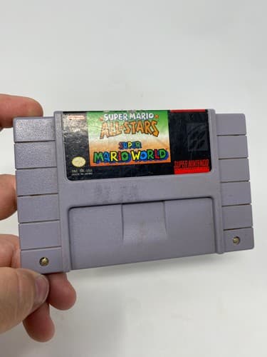 Super Mario All-Stars + Super Mario World~ Nintendo SNES~Authentic & Tested — photo 3