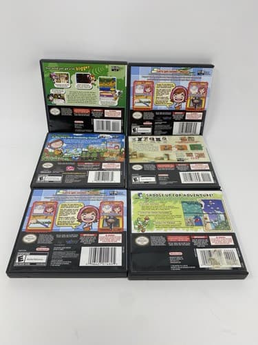 Nintendo DS Lot 6 CASES ONLY Cooking Gardening Mama Yoshi Animal Nintendogs — photo 2