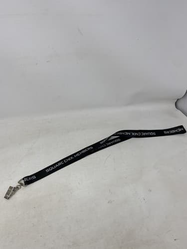 Black Square Enix Members Promotional Lanyard, PAX East Swag - Unused Ships Fast