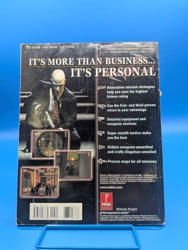 Hitman 2 And Hitman Blood Money Strategy Guides Prima — photo 3
