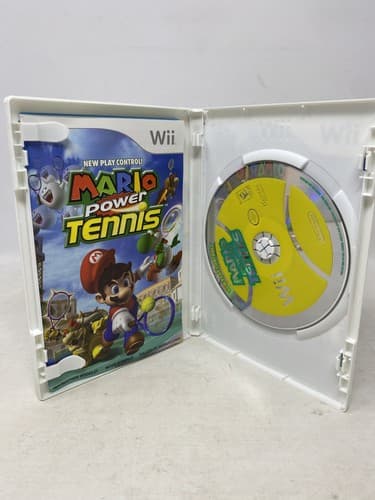 Nintendo New Play Control Mario Power Tennis Wii Complete CIB Tested Ships Fast — photo 4