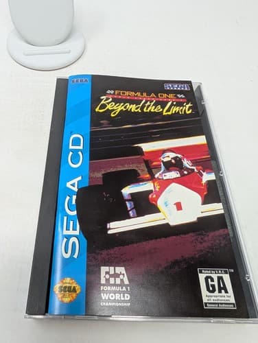 Formula One World Championship: Beyond the Limit (Sega CD, 1994) Complete W Reg — photo 8