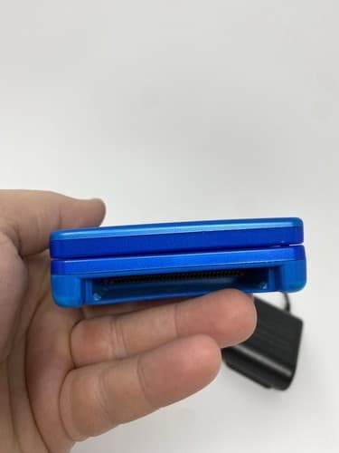 Nintendo Game Boy Advance SP Azurite Blue Megaman Handheld w/ Power Cord ASG001 — photo 6
