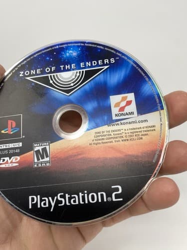 Zone of the Enders (Sony Playstation 2 PS2, 2001) Authentic, disc only, tested — photo 3