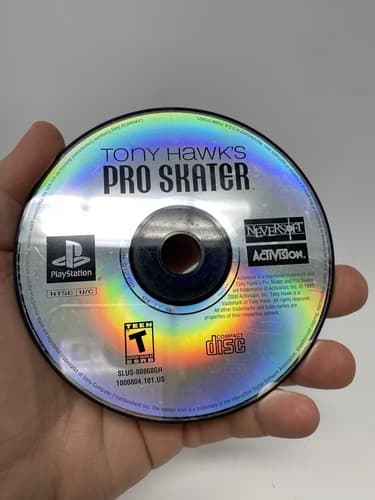 Tony Hawk Pro Skater (Sony Playstation) 1999 - Disc Only  - PS1 Tested — photo 2