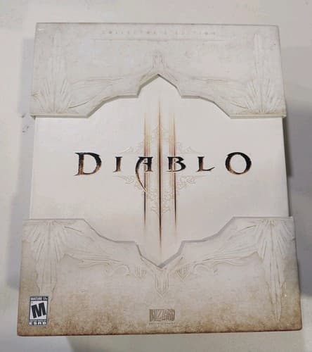 Diablo 3 Diablo III Collector's Edition Game Opened USB & Statue Included