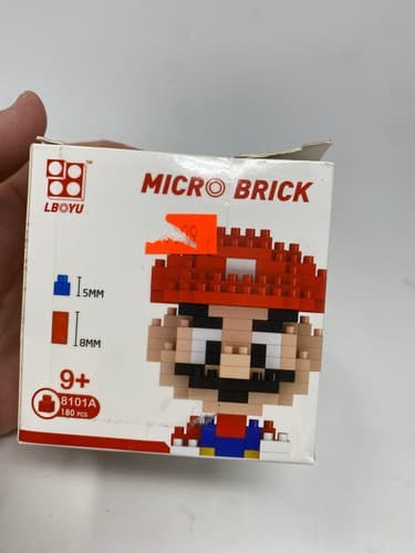 NIOB LBOYU Micro Brick Super Mario 8101A 180 pcs Sealed never opened — photo 2