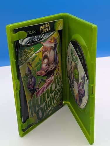 Oddworld: Munch's Oddysee (Microsoft Xbox, 2001) Complete With Manual, Tested  — photo 3