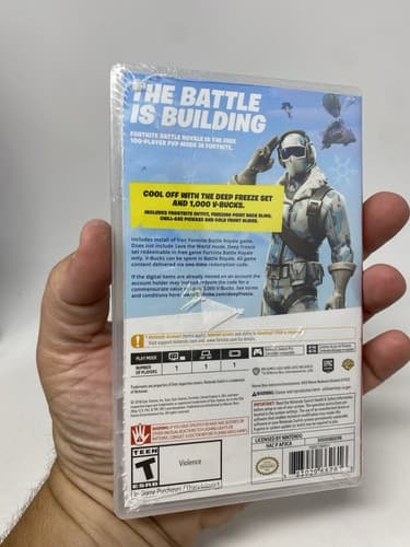 Fortnite: Deep Freeze Bundle Nintendo Switch Brand NEW SEALED 2018 — photo 8