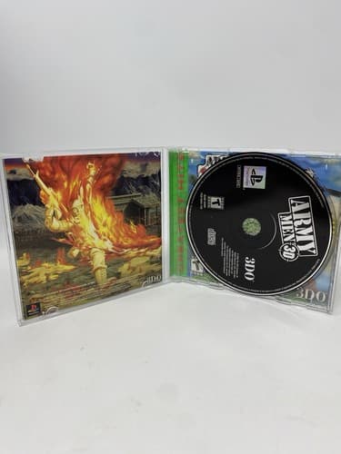 3DO Army Men 3D PS1 2000 NTSC-U/C T Action & Adventure w/ Manual — photo 9