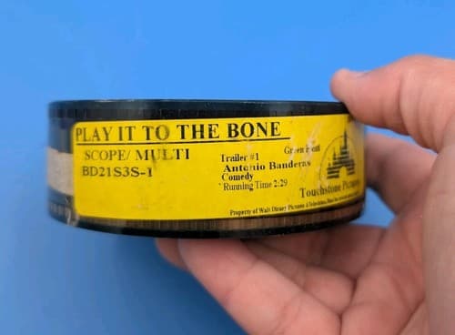PLAY IT TO THE BONE (1999) Original 35mm Movie Film Trailer Reel (A7)