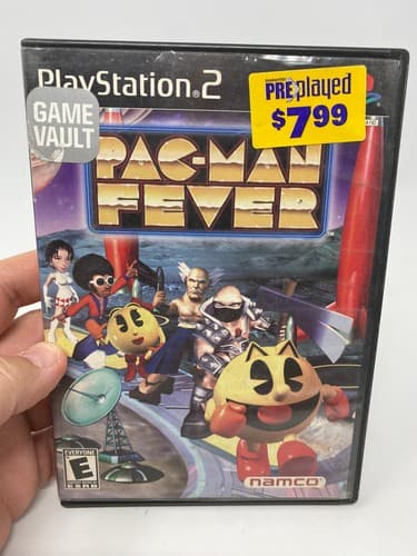 Pac-Man Fever PlayStation 2 PS2 No Manual Game & case
