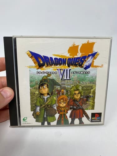 Dragon Quest VII - Sony PlayStation (PS1) Japanese IMPORT US Seller READ