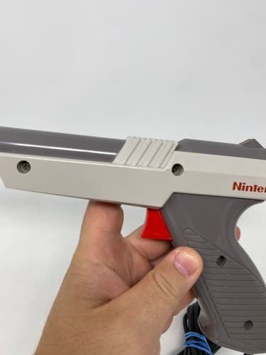 Vintage 1985 Nintendo NES Zapper Gray Model NES-005 Made in Japan OEM — photo 8