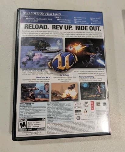 Unreal Tournament 2004 And III LOT OF 2 PC Games — photo 2