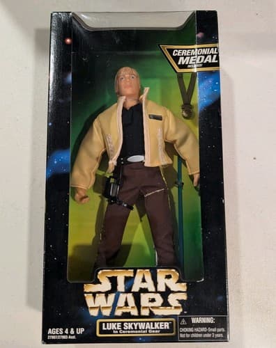 Star Wars Luke Skywalker Ceremonial Gear 12" Kenner 1997 Action Collection