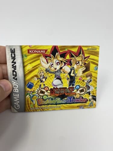 Yu-Gi-Oh! Destiny Board Traveler (Nintendo Game Boy Advance GBA ) *MANUAL ONLY*