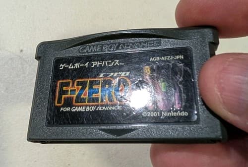 Game Boy Advance F-Zero Maximum Velocity GBA Genuine and Tested — photo 2