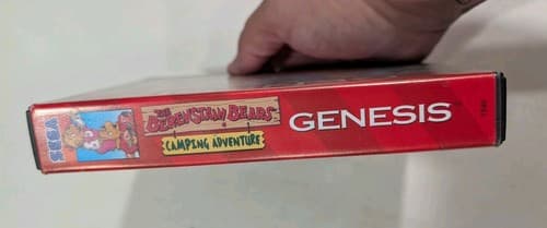 The Berenstain Bears Camping Adventure - Sega Genesis Authentic Box Only — photo 3