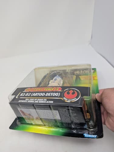 R2-D2 Artoo Detoo STAR WARS Power of the Force Electronic Signed Kenny Baker — photo 3
