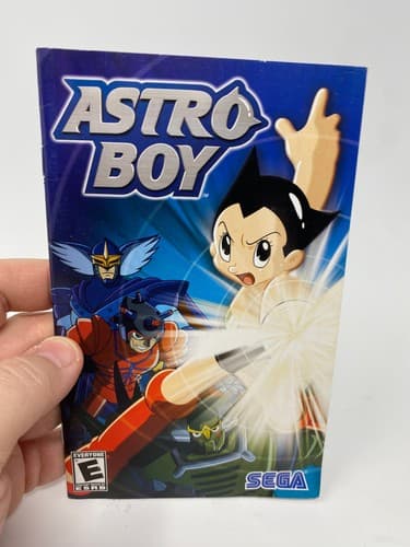 astro boy ps2 Manual only playstation 2 no game included
