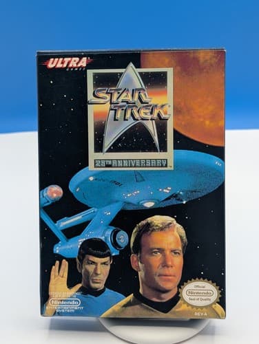 Star Trek 25th Anniversary (Nintendo NES) Complete In Box CIB Tested