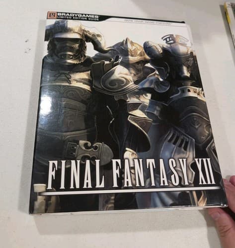 Final Fantasy XII Strategy Guide and Art Collection! BradyGames Set