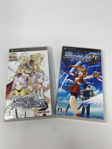 PSP The Legend of Heroes VI: Trails in the Sky FC & Tales Of Phantasia X NTSC-J