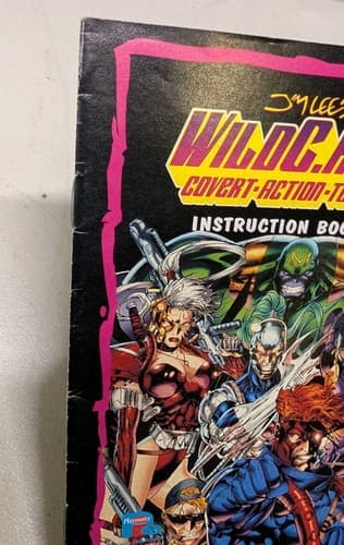 Wildcats Covert Action Team SNES Manual Super Nintendo Authentic Good — photo 2