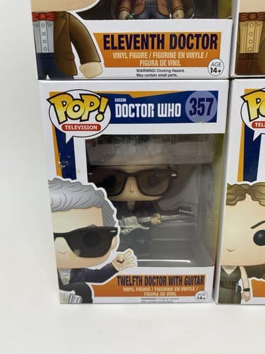Funko Pop Doctor Who Eleventh Tenth River Song Guitar 220 221 236 296 357 Lot 5 — photo 2