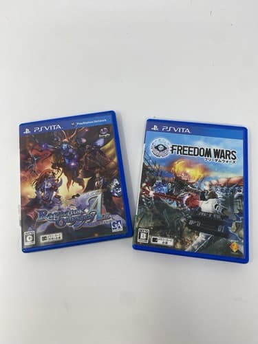 PS Vita Game Lot JP Freedom Wars Ragnarok Odyssey Ace Lot Of 2 Japan REGION