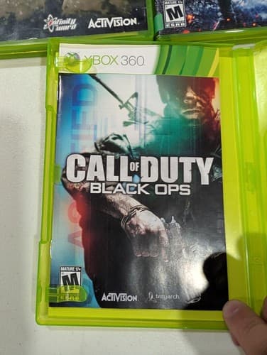 Lot Of 5 Call Of Duty Xbox 360 Game Cases, Some Manuals, No Games - Black... — photo 8
