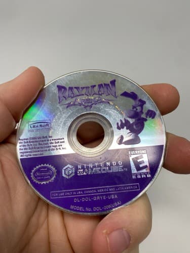 Rayman Arena (Nintendo GameCube, 2002) Authentic Tested Disc Only — photo 3