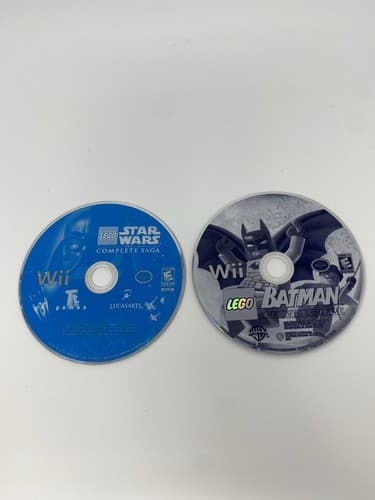 Lego Star Wars The Complete Saga Batman Lot 2 Nintendo Wii Video Game Disc Only
