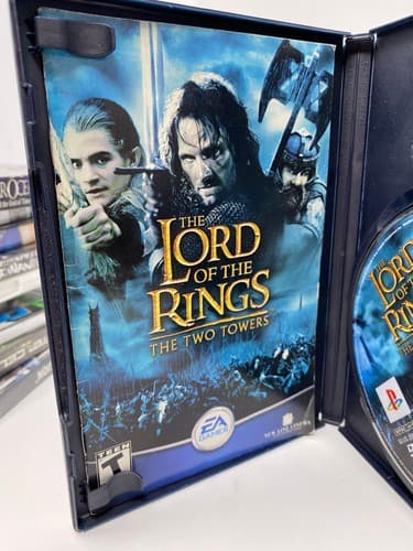 Lord of the Rings: The Two Towers (Sony PlayStation 2, 2002)  Complete CIB — photo 5