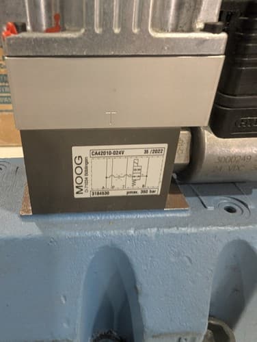MOOG D664-5705 HYDRAULIC SERVO PROPORTIONAL CONTROL VALVD — photo 7