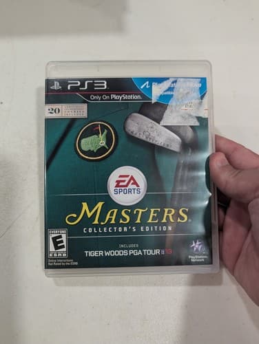 Masters Collectors Edition and Tiger Woods PGA Tour 13 PS3 PlayStation 3 CIB