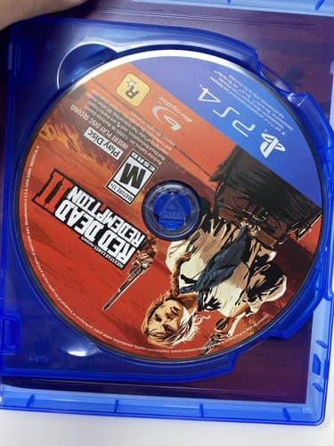 Red Dead Redemption 2  (Sony PlayStation 4) Discs Map Inserts Game Case — photo 7