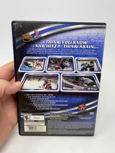 NHL Hitz Pro Hockey (Sony PlayStation 2, PS2, 2003) CIB Complete Tested — photo 5