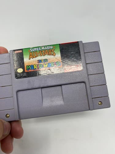 Super Mario All-Stars + Super Mario World~ Nintendo SNES~Authentic & Tested — photo 5
