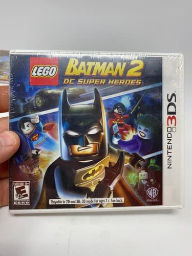 LEGO 3DS Lot of 3 City Undercover Jurassic Park CIB Batman 2 Sealed Authentic — photo 2