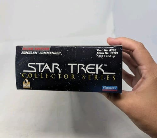 Star Trek Starfleet Edition - Lot Of 3 Figures - Riker, Laforge, Romulan... — photo 3