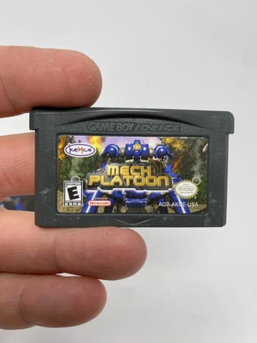 Mech Platoon (Nintendo Game Boy Advance, 2001) Cart & Manual Only Authentic — photo 2