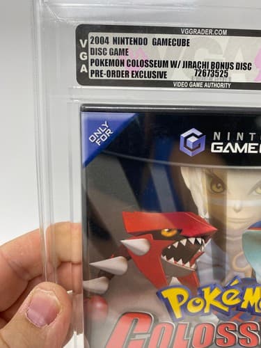 Pokemon Colosseum w/ Jirachi Bonus Disc Nintendo Gamecube VGA 85+ SEALED NEW — photo 5