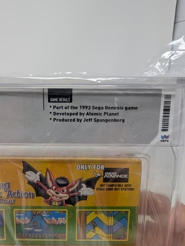 Aero The Acrobat GBA WATA 9.8 A+ Brand New Graded Top Pop — photo 9