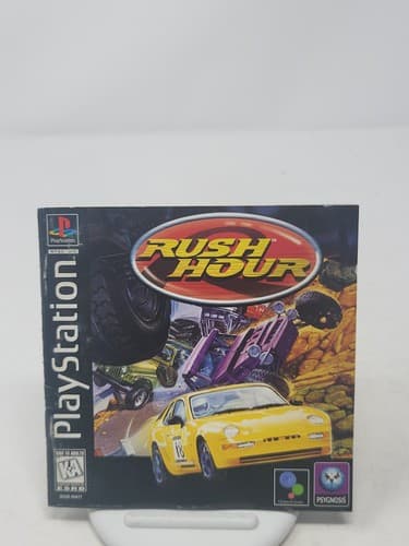 Rush Hour (Sony PlayStation 1, 1997) PS1 Complete W/ Manual & Registration CIB — photo 4