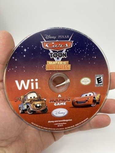 Cars Toon: Maters Tall Tales Nintendo Wii - Disc Only Tested